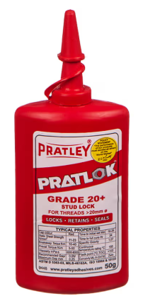 Pratley Pratlok 50g High Strength Thread Locker